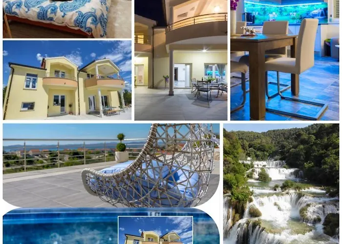 Scolopax Rusticola With Heated Pool Apartment Skradin